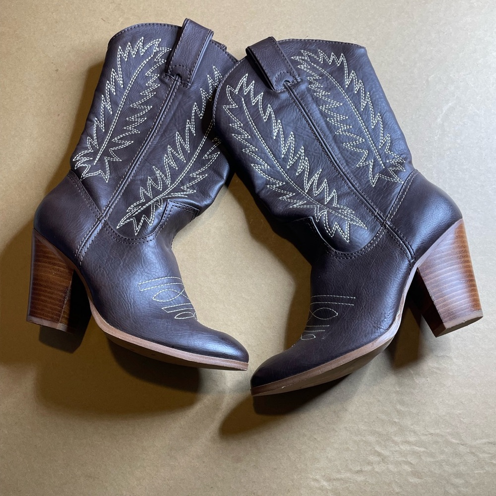 Womens Brown Western Miranda Lambert Cowgirl Cowboy Country Boots Size 8M